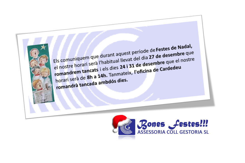 Bones Festes!